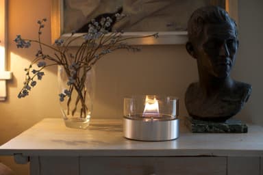 TenderFlame Café bordlykt (aluminium)