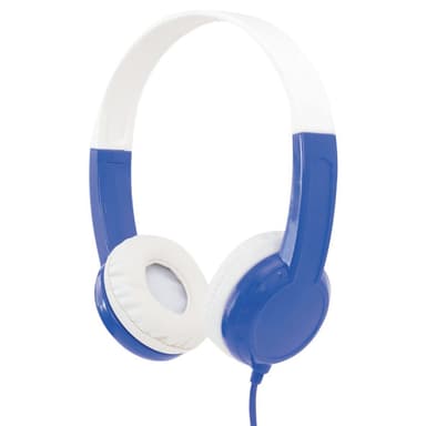 BuddyPhones Discover on-ear hodetelefoner (blå)