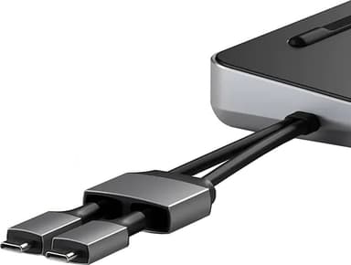 Satechi USB-C SSD dokkingstasjon (grå)
