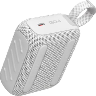JBL Go 4 bærbar høyttaler (hvit)