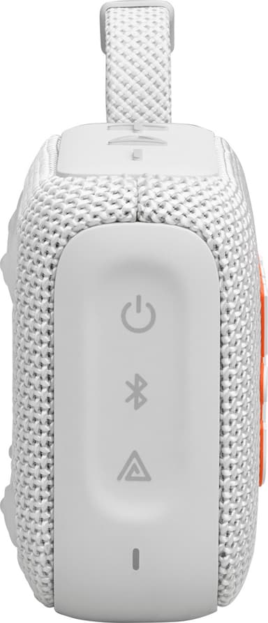 JBL Go 4 bærbar høyttaler (hvit)