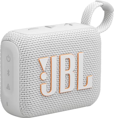 JBL Go 4 bærbar høyttaler (hvit)