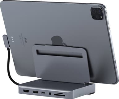 Satechi iPad Pro hub for nettbrett (grå)