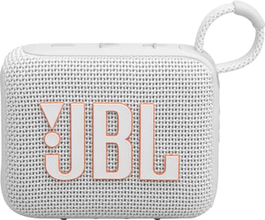 JBL Go 4 bærbar høyttaler (hvit)