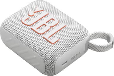 JBL Go 4 bærbar høyttaler (hvit)