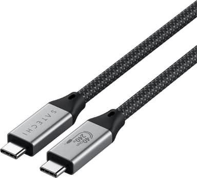 Satechi USB-C 4 kabel 1,2 m (sort)