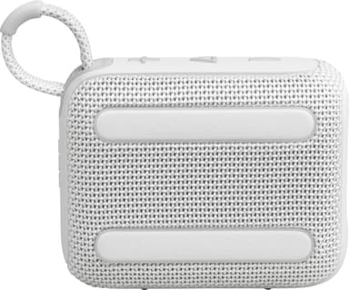 JBL Go 4 bærbar høyttaler (hvit)