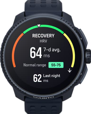 Suunto Race sportsklokke 49mm (midnattssort)