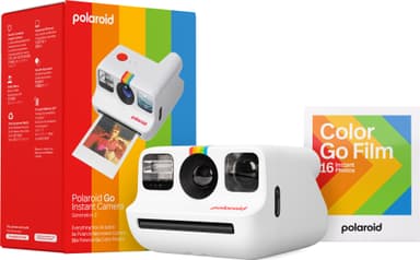 Polaroid Go Gen 2 analog kamera startsett (hvit)