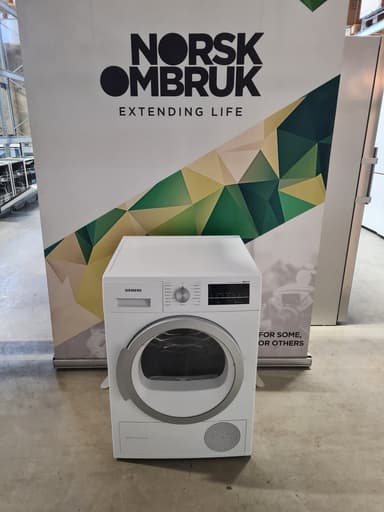 Siemens varmepumpe tørketrommel WT47W458DN - brukt