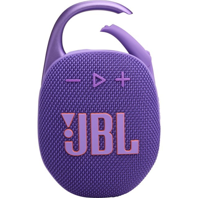 JBL Clip 5 bærbar høyttaler (lilla)