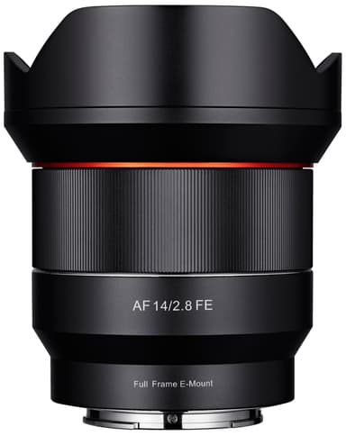 Samyang AF 14 mm F2.8 objektiv (Sony E-feste)