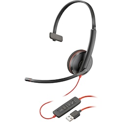 HP Poly Blackwire 3210 headset USB-A