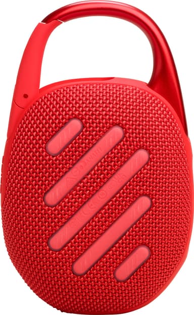 JBL Clip 5 bærbar høyttaler (rød)