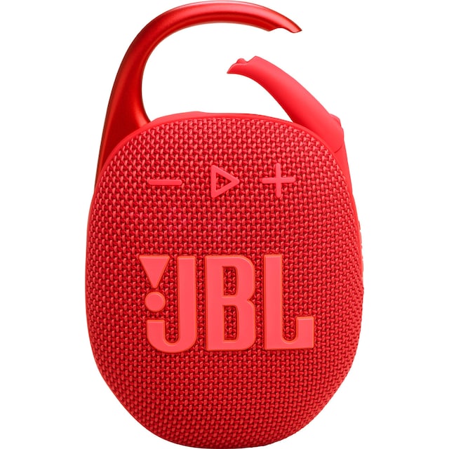 JBL Clip 5 bærbar høyttaler (rød)