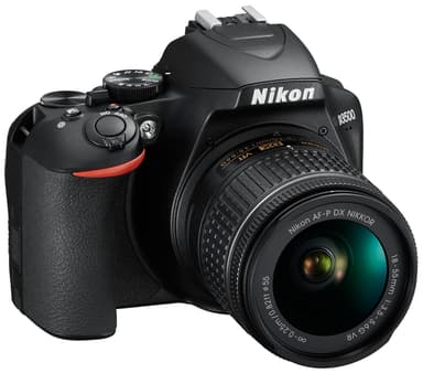 Nikon D3500 digitalkamera + AF-P DX Nikkor 18–55 mm zoomobjektiv
