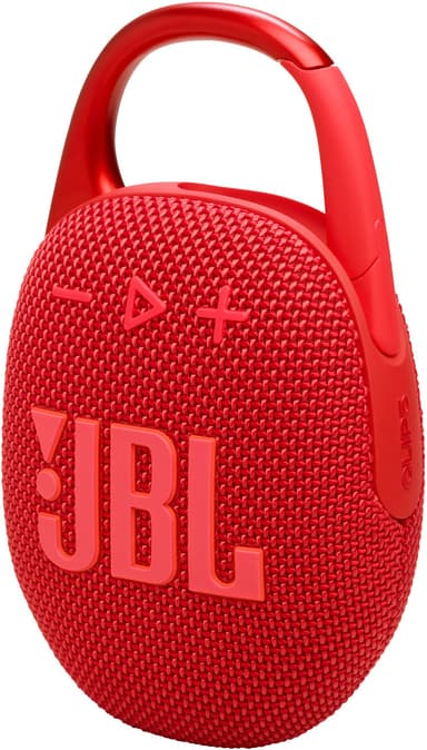 JBL Clip 5 bærbar høyttaler (rød)