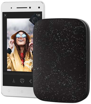 HP Sprocket 200 fotoskriver for mobil (Noir sort)