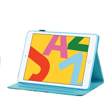 For iPad 10.2 (2021)/(2020)/(2019) Sammenleggbart dekselstativ - Dreamcatcher