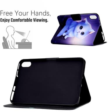 Apple iPad 10.9 2022 Sammenleggbart dekselkortholder - Katt