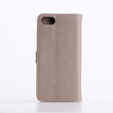 iPhone 8/7/SE (2020) Retro Lommebok-deksel/deksel - Svart