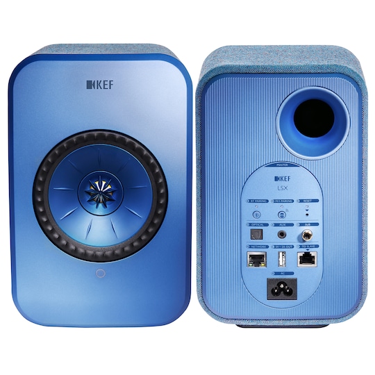 KEF LS-X stereohøyttalere (blå)