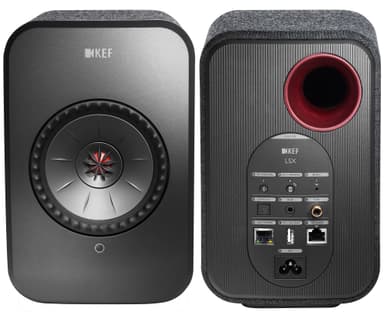 KEF LS-X stereohøyttalere (sort)