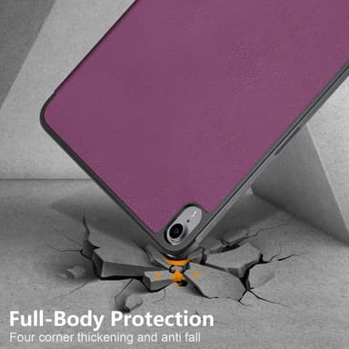 Apple iPad 10.9 2022 Slim Fit Trefoldelig Deksel - Lilla