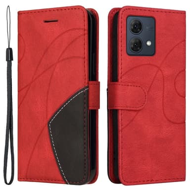 KT Lommebok-deksel til Motorola Moto G84 - Rød