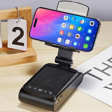 Mobiltelefonholder Bluetooth høyttaler Sammenleggbar bærbar