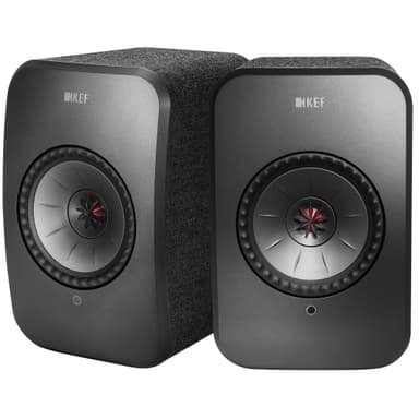 KEF LS-X stereohøyttalere (sort)