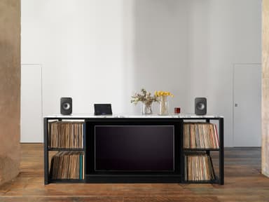 KEF LS-X stereohøyttalere (sort)