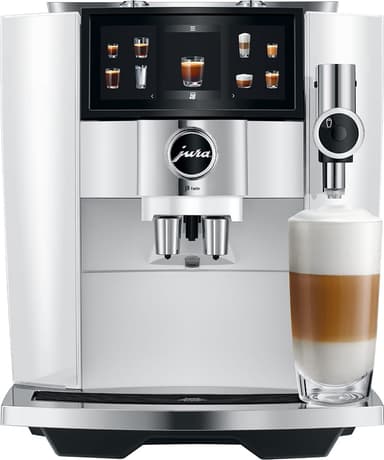 Jura J8 twin automatisk kaffemaskin 15594 (diamanthvit)