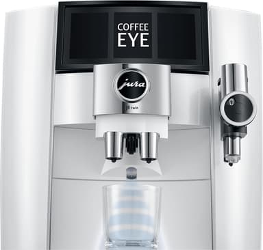Jura J8 twin automatisk kaffemaskin 15594 (diamanthvit)