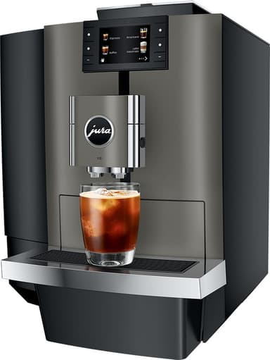 Jura X10 automatisk kaffemaskin 15546 (mørk inox)
