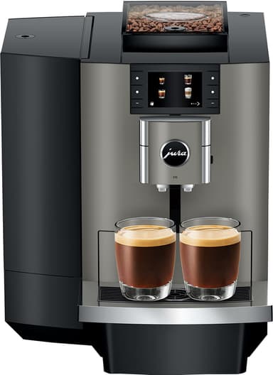 Jura X10 automatisk kaffemaskin 15546 (mørk inox)