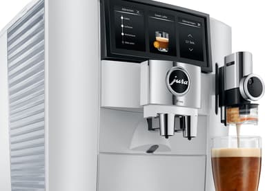 Jura J8 twin automatisk kaffemaskin 15594 (diamanthvit)