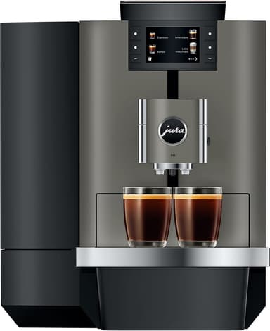 Jura X10 automatisk kaffemaskin 15546 (mørk inox)