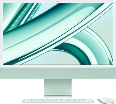 iMac 24" M3 2023 8/10/256 (grønn)