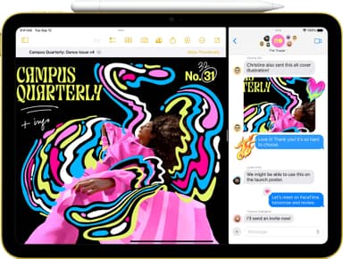 iPad 10,9" 256GB 5G (gul)