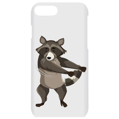 La Vie iPhone 6/7/8/SE Gen. 2 mykt deksel (flossing raccoon)