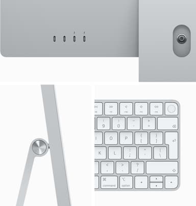 iMac 24" M3 8/10/512 (sølv)