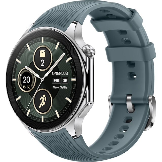 OnePlus Watch 2 hybridklokke 46mm (stål)