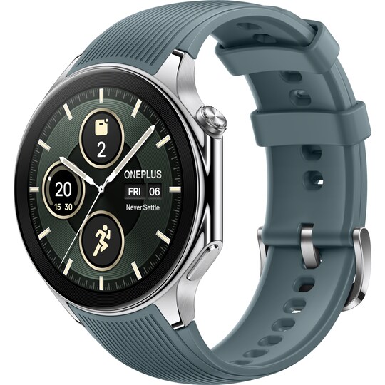 OnePlus Watch 2 hybridklokke 46mm (stål)