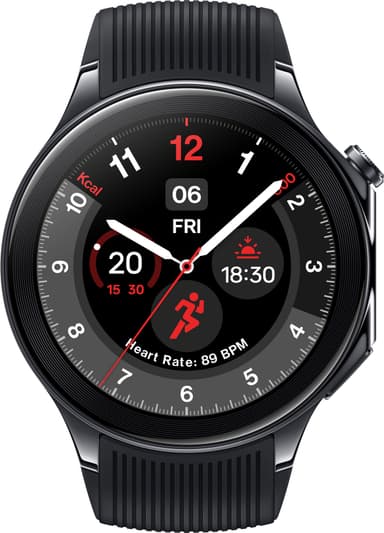 OnePlus Watch 2 hybridklokke 46mm (sort)
