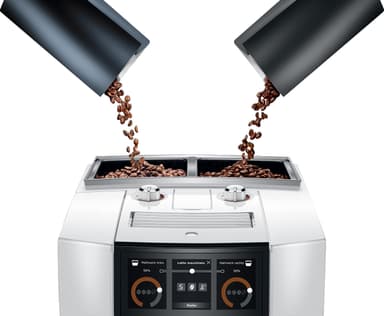 Jura J8 twin automatisk kaffemaskin 15594 (diamanthvit)