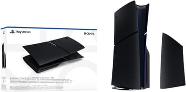 PS5 Slim Standard konsolldeksel (sort)