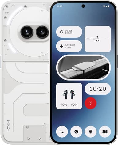Nothing Phone (2a) 5G smarttelefon 12/256GB (hvit)
