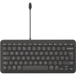 Zagg Connection USB-C tastatur (sort)