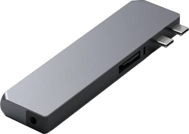 Satechi Pro Max USB-C hub (grå)